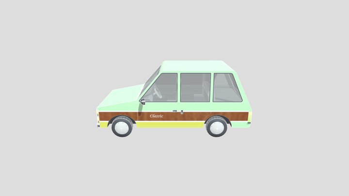 Gumball+minivan. 3D Model