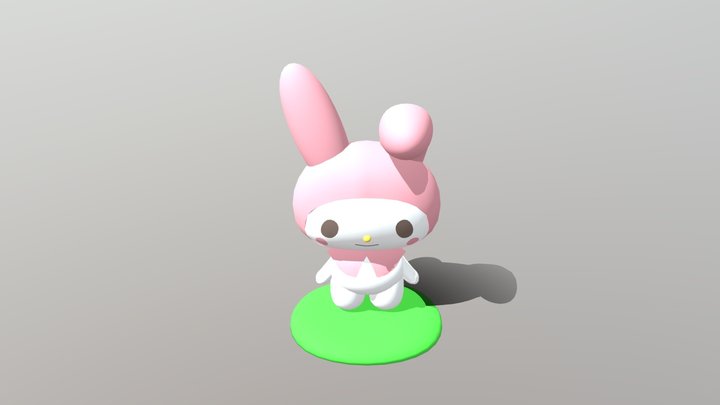 my-melody 3d model 3D Model