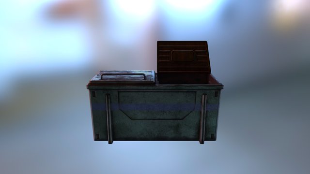 Trashbox 3D Model