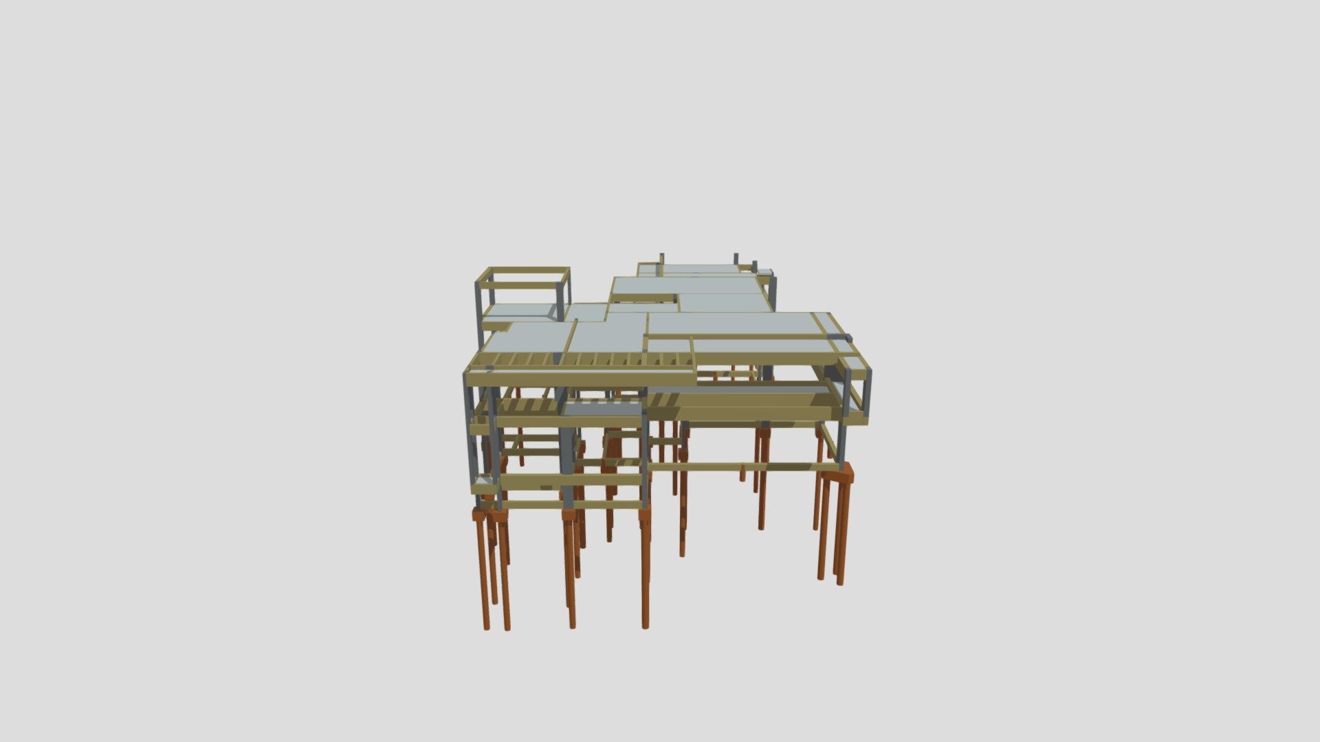 MODELO 3D - ESTRUTURAL - THALITA