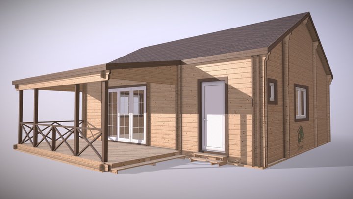 Теплый дом 3D Model
