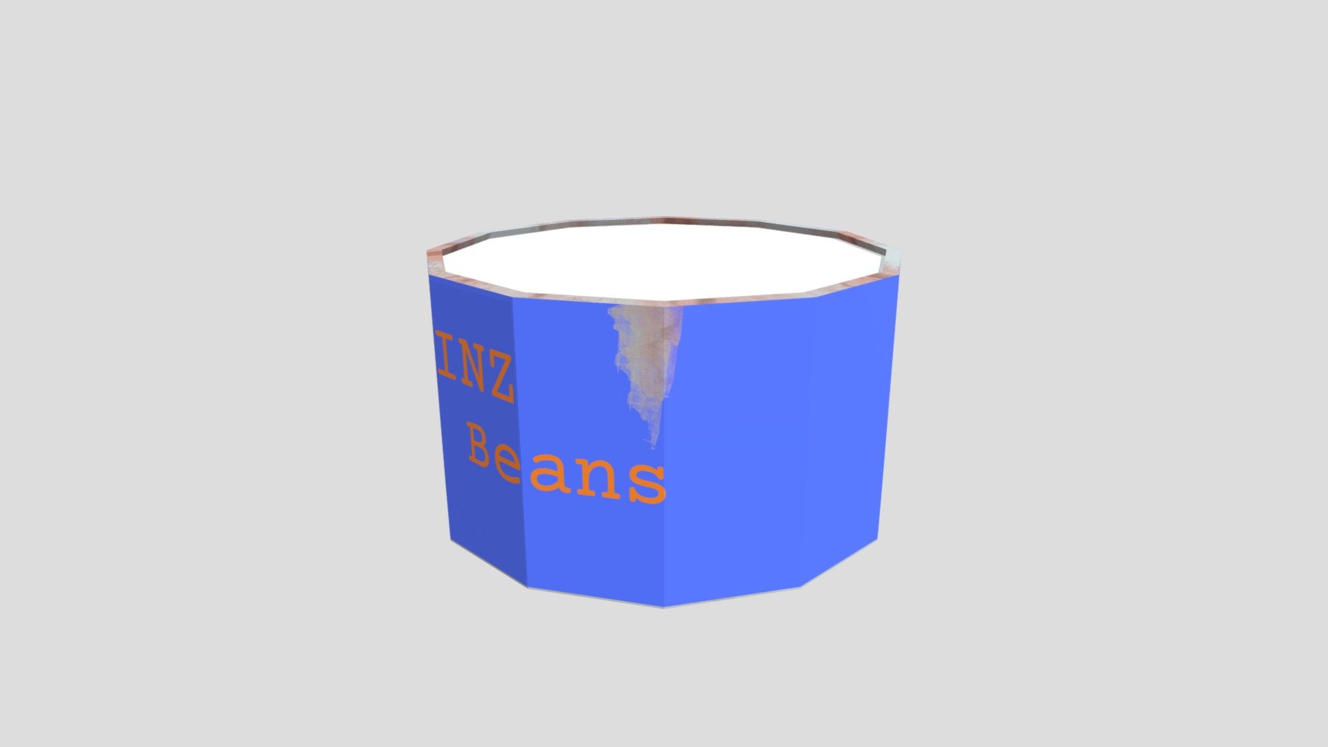 Heinz Baked beans — Sketchfab embed 3D viewer