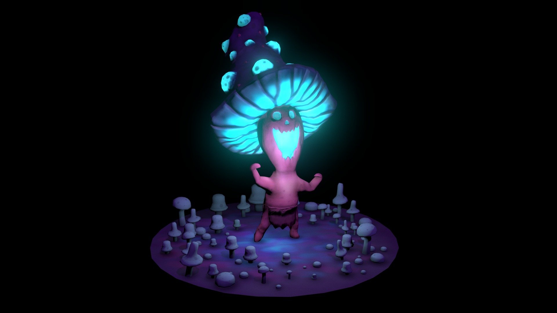 Shrieking Shroom 3D Model By Gooseg489 098526c Sketchfab