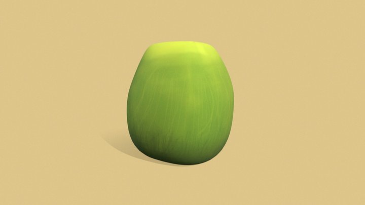 Coconut Toon 3D Model
