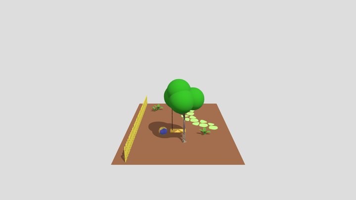 Yard 3D Model