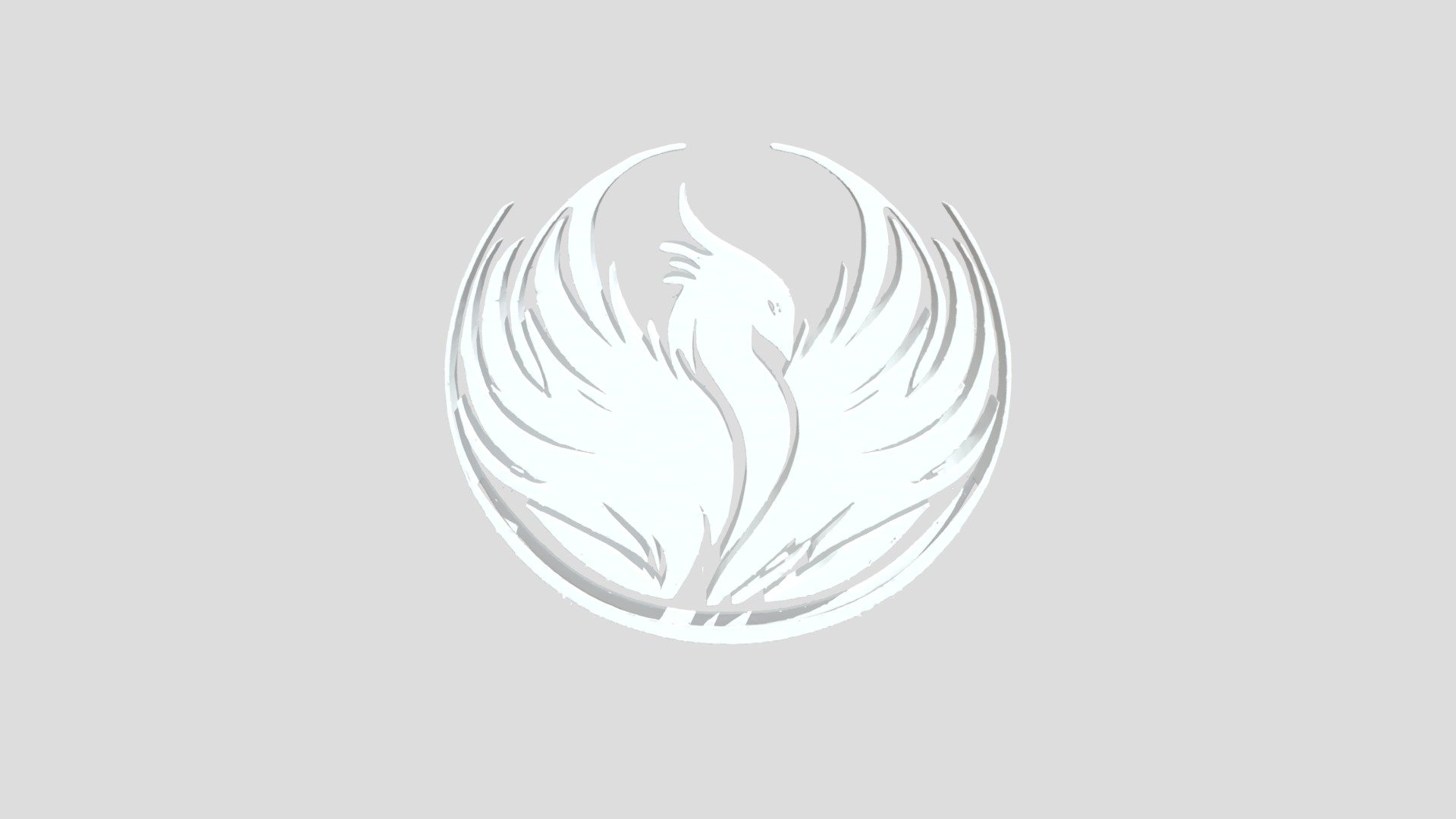 Phoenix logo - Download Free 3D model by Green-Technologies [0986333 ...