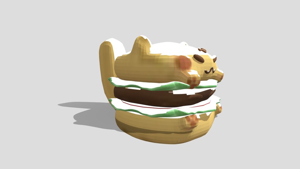 Burger cat by Deviantart