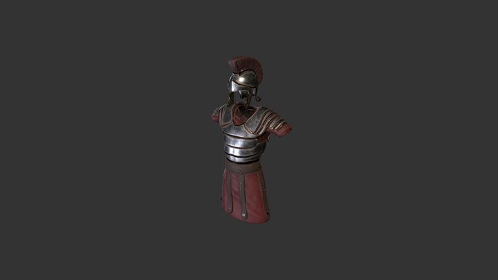 Roman soldier 3D Model