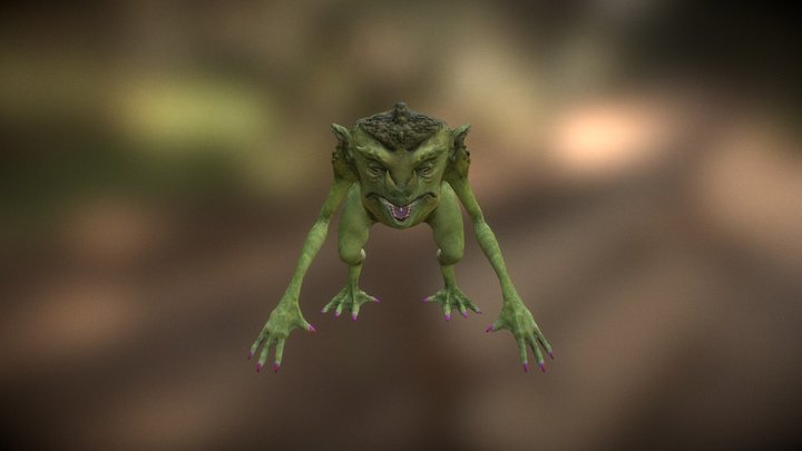 Forest Goblin 3D Model