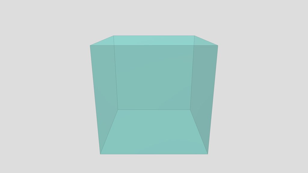 Cube Transparent Artistic Reference