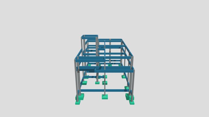 3d Estrutural Roberto e Diagri 3D Model