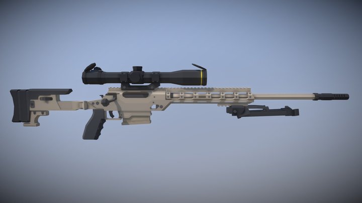 FN Ballista 3D Model