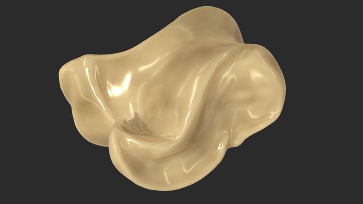 Asyq (асық, асык) 3d model 3D Model
