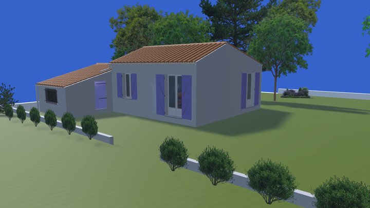 Visualisation Projet Extension Alleins 3D Model