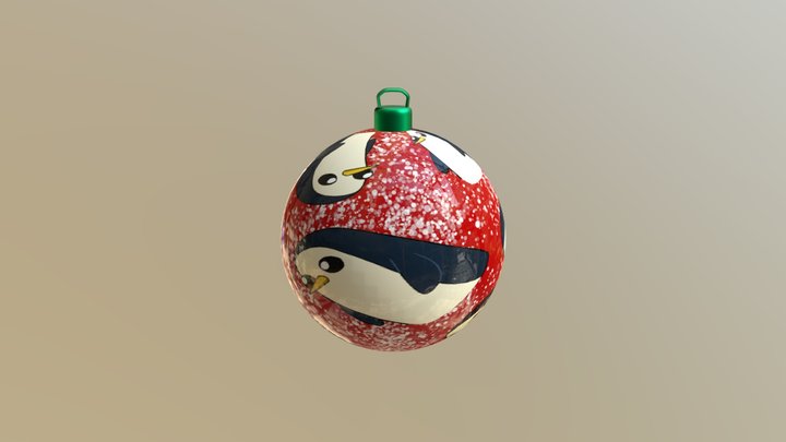 christmas ornaments 3D Model