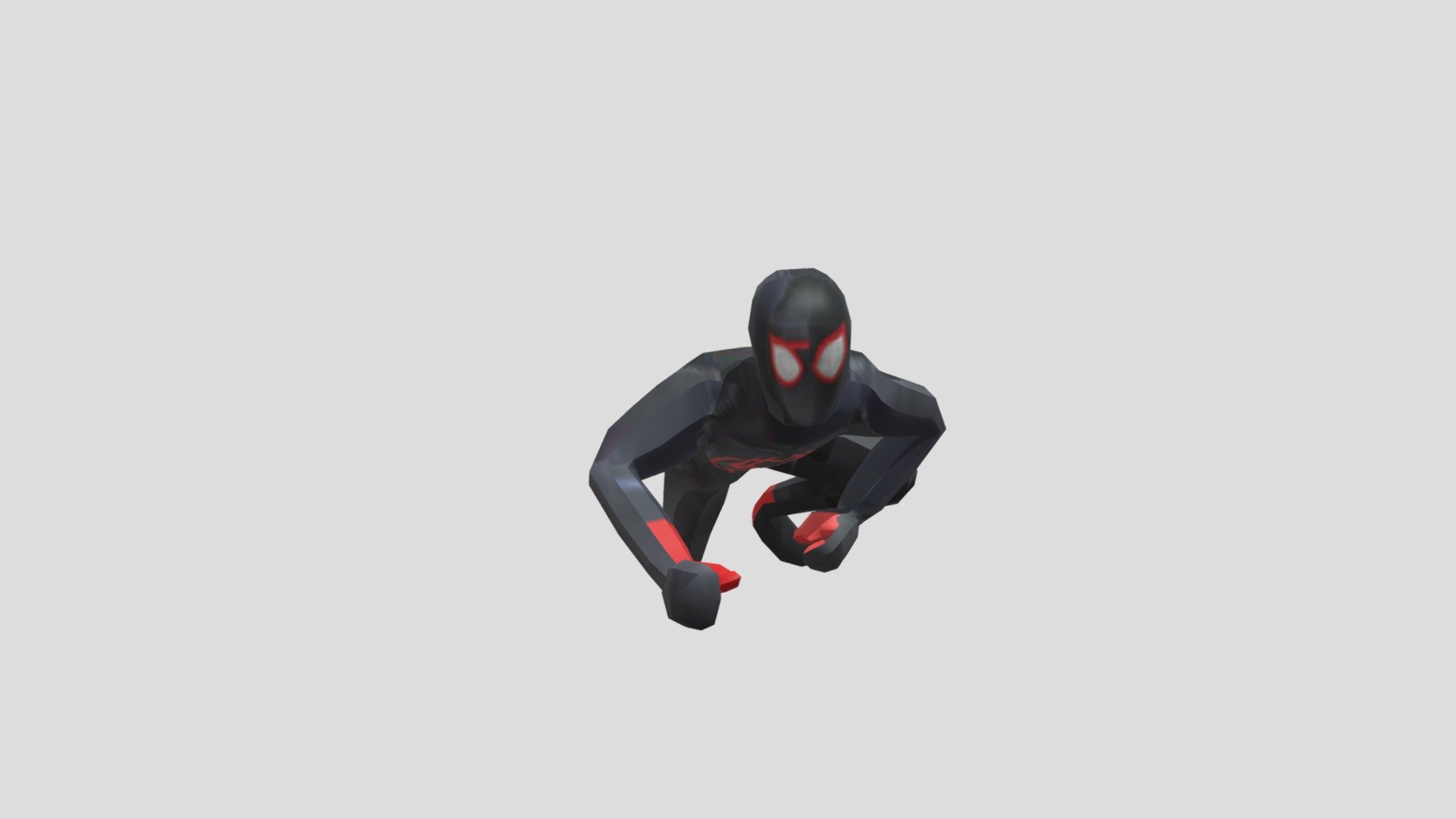 Spiderman Miles Low Crawl 3d Fts - Download Free 3D Model By Sunnykhude ...