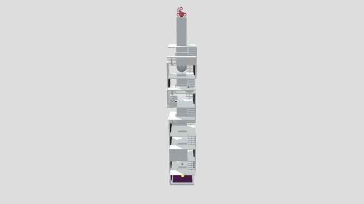 Stark Tower Gallery 3D Model