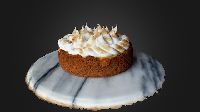 Lime Cake 3D Model