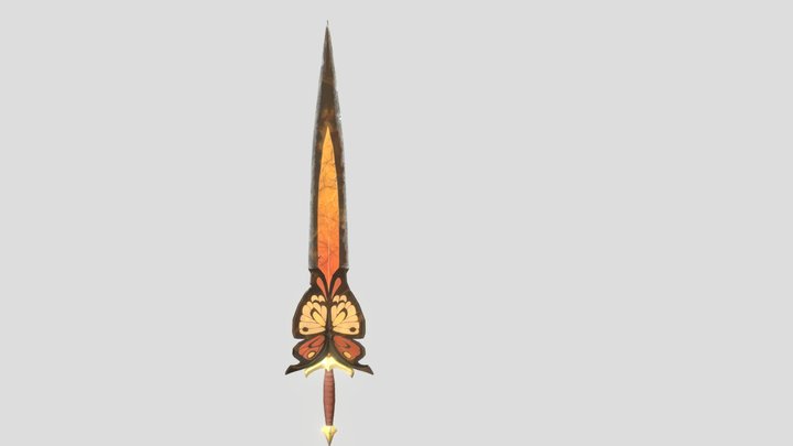 ButterflySword 3D Model