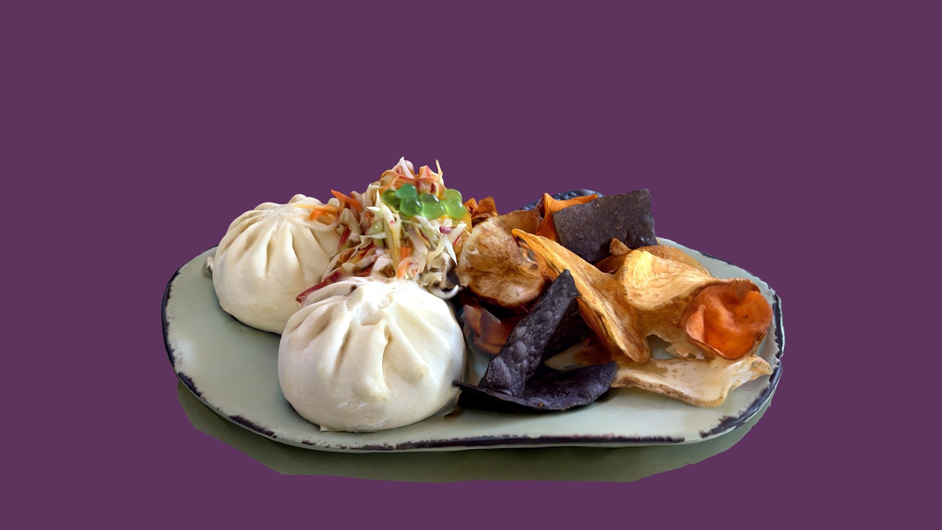 Cheeseburger Bao Buns Download Free 3D model by Terrie