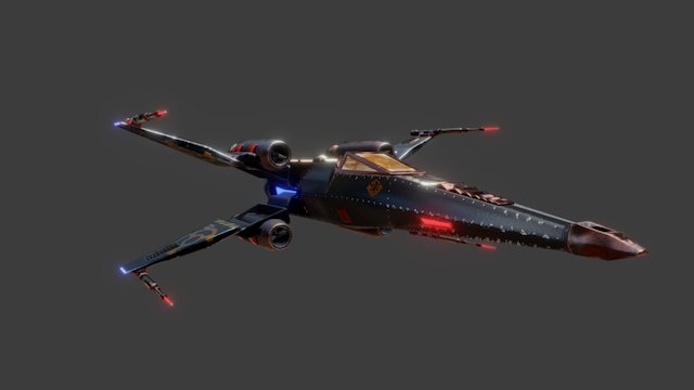 Test Ship 3D Model