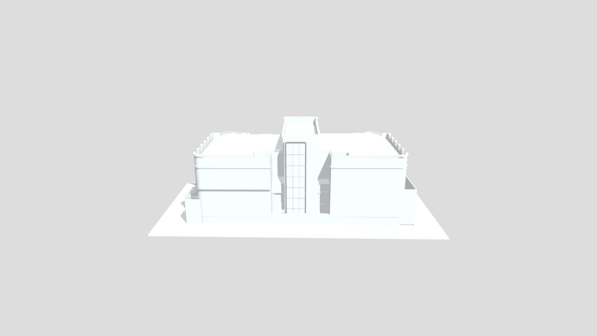 Casa José Boiteux - 3D model by adilacarneiro [098fe9b] - Sketchfab