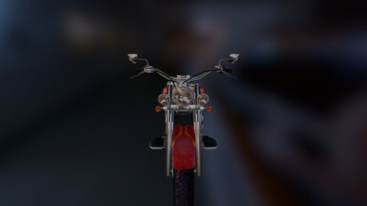 26bv65jaob- Harley Davidson 3D Model