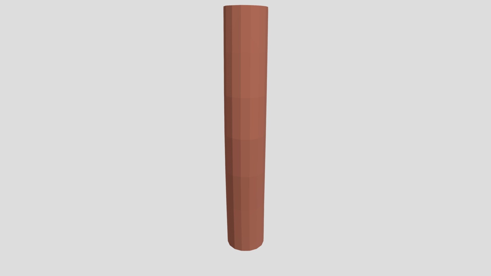 Low-Poly Cinnamon Stick