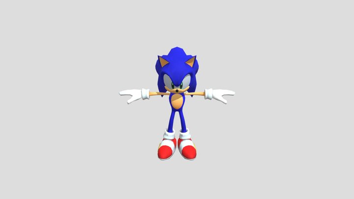 Sonic-20220716T153620Z-001 3D Model