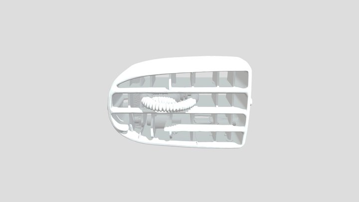 Car Air vent 3D Model
