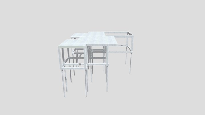 Projeto residêncial Júlio 3D Model
