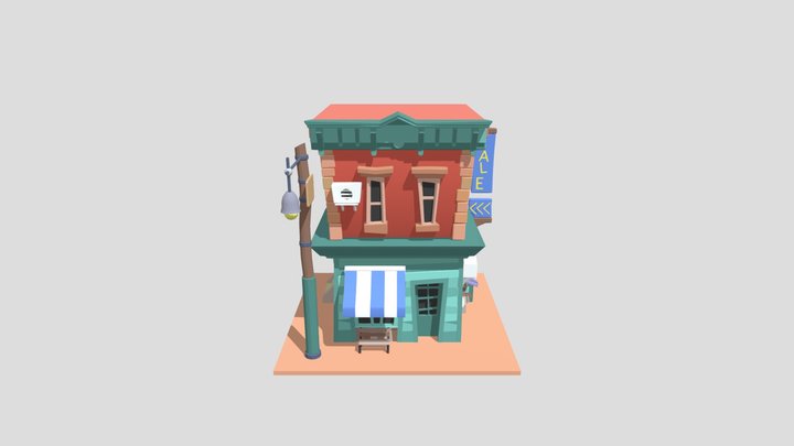 Detailed House 3D Model