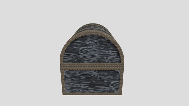 Treasure Chest 3D Model