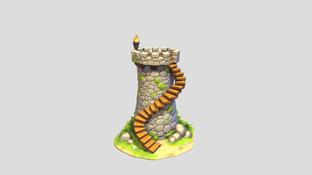 Spiral Stone Tower