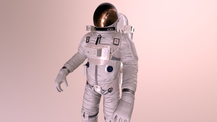 astronaut 3D Model