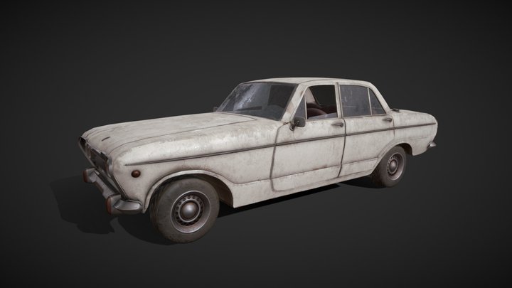 Prince Skyline 2000GT 3D Model. 3D Model