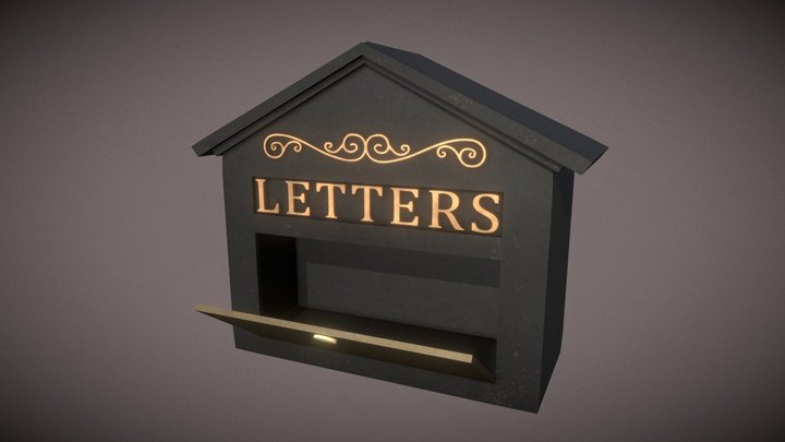 Victorian Mailbox 3D Model