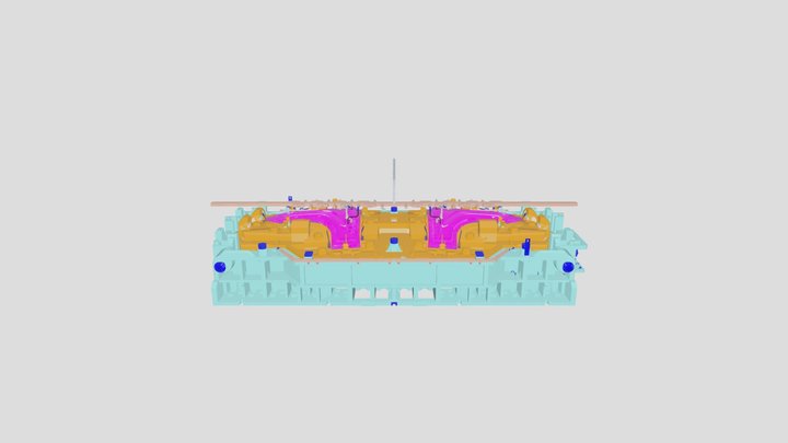 HDA Fender Simulation 3D Model