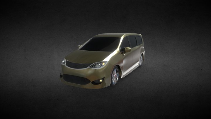 Chrystler Pacifica 2017 3D Model