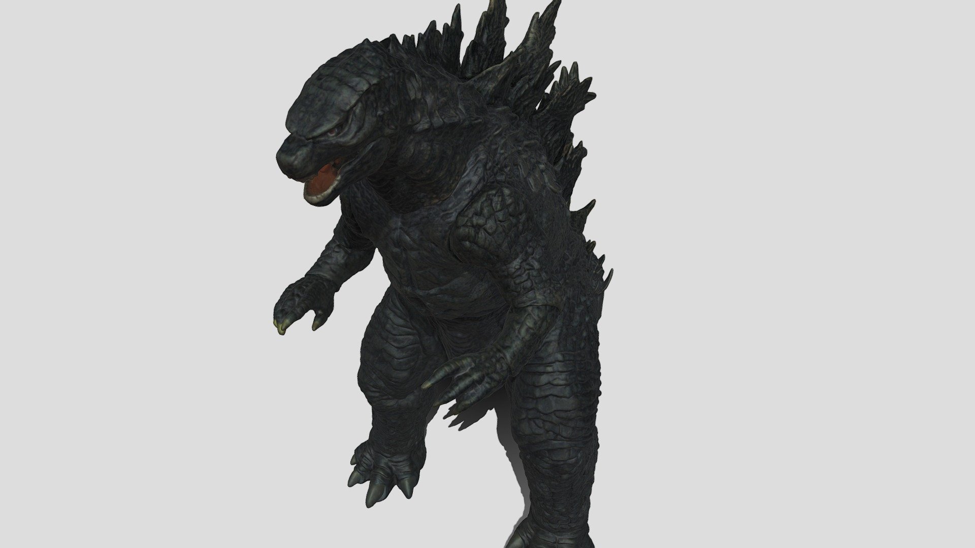 Godzilla 2019 Figurine 3d Scan - 3D model by jmg255 [0998762] - Sketchfab