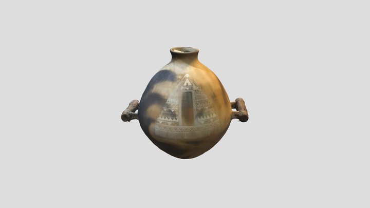 Old Egyptian Pitcher 3D Model