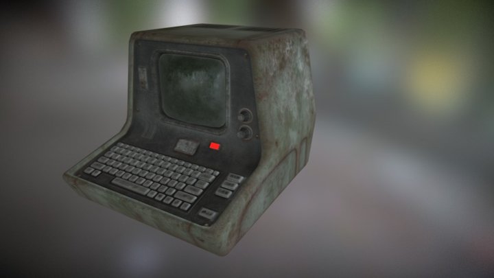 Terminal_Fallout_Fan Art 3D Model