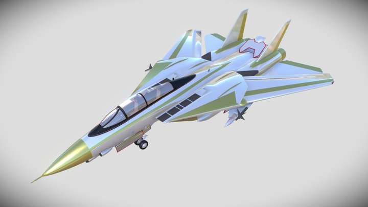 F14-No10 3D Model