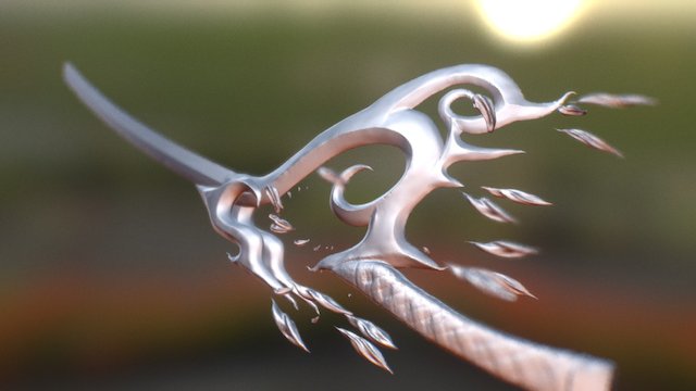 SculptJanuary#20 Sword 3D Model