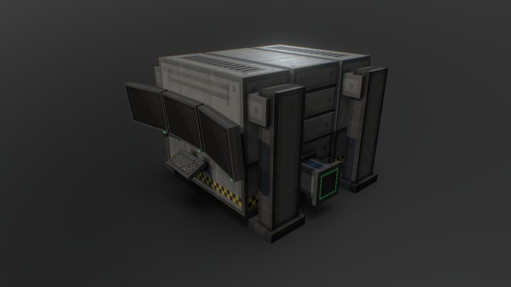 Digital Miner 3D Model