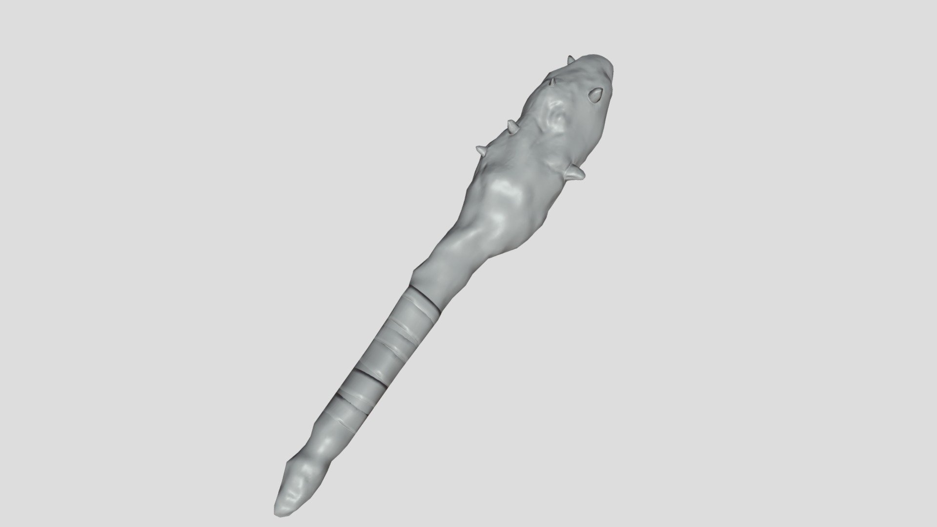 Spiked Club - 3D model by tgonzo [099ab49] - Sketchfab