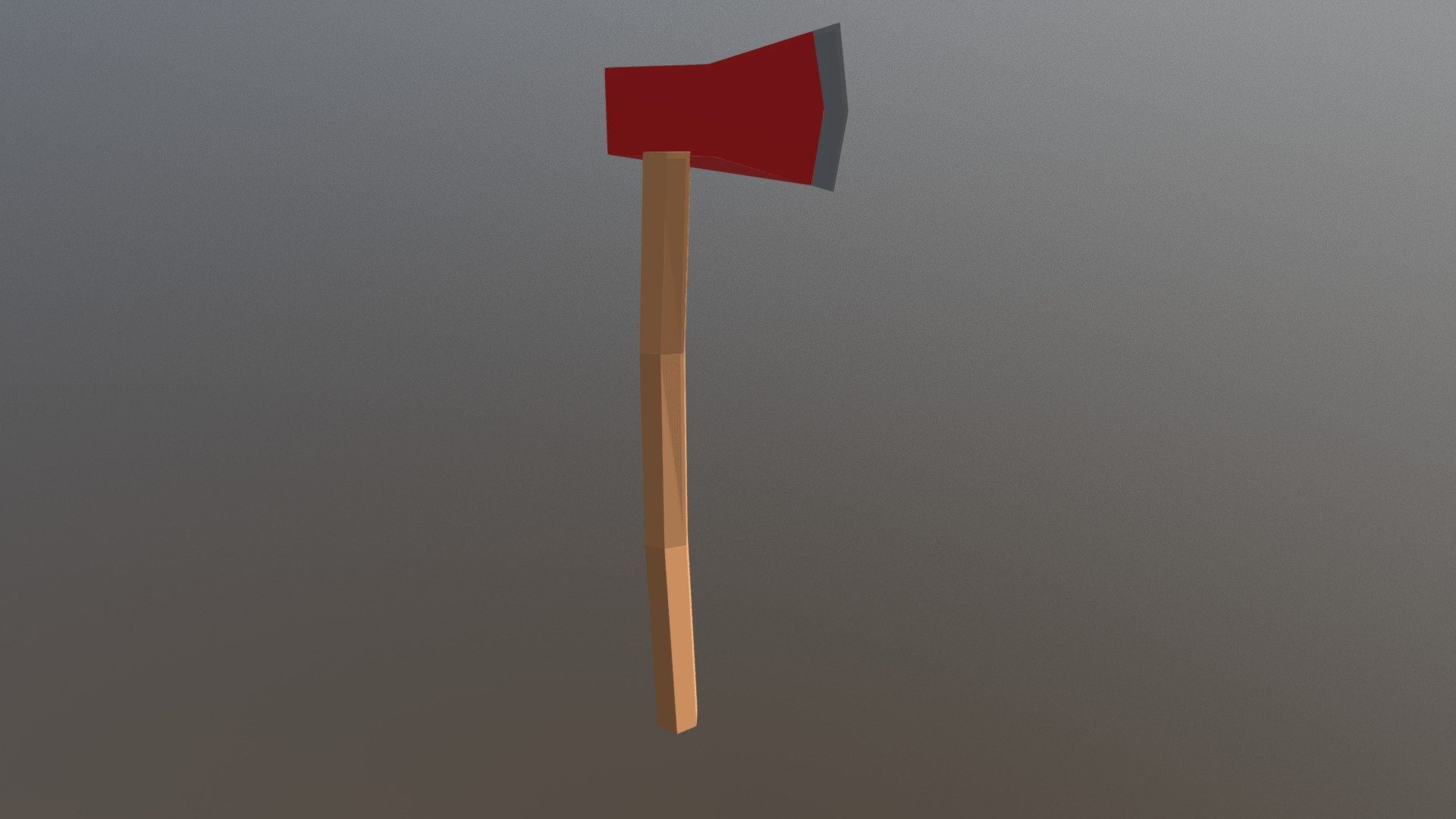 Low Poly Axe