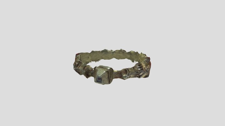 2020t488 WMID-CA4FC3 - Medieval finger ring 3D Model