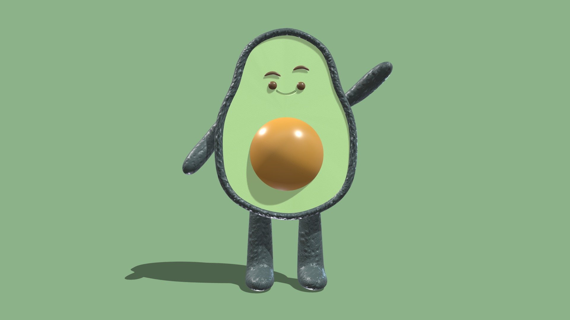 Smiling Avocado