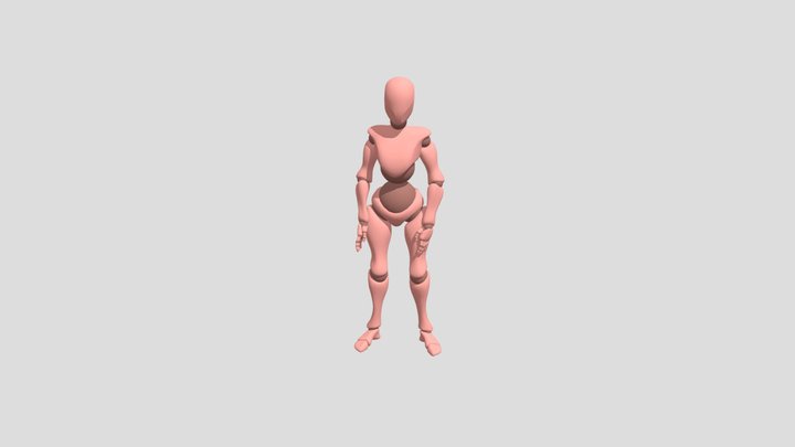 Zombie Idle 3D Model